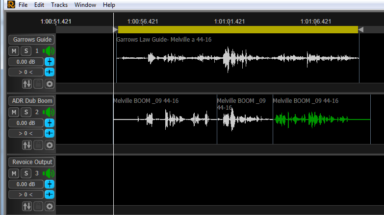 Revoice Segmented Dub - use Playback Range